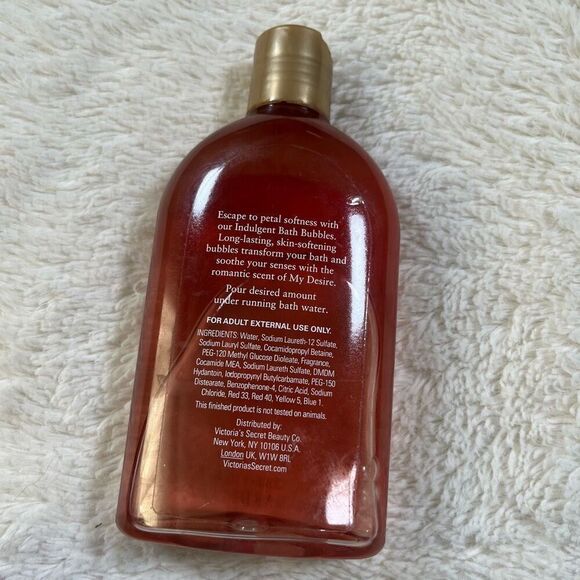 Victoria's Secret Garden My Desire Indulgent Bath Bubbles 8 oz - Picture 3 of 3